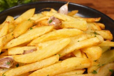 Batata frita na panela de pressão