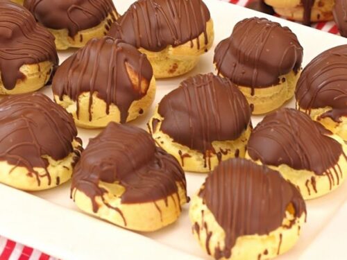 Carolinas Recheadas com Creme