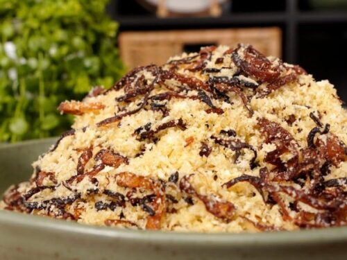 Farofa Crocante com Apenas 3 Ingredientes