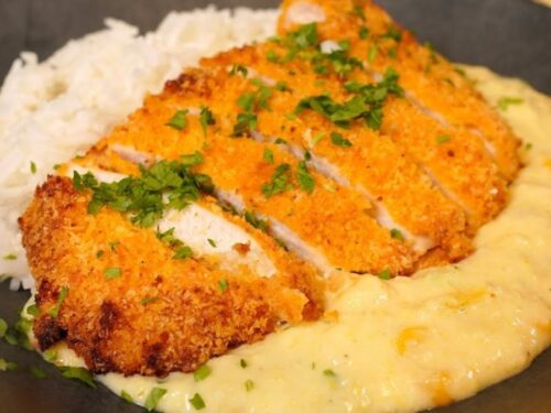 Frango Empanado sem Fritura Crocante e Saboroso