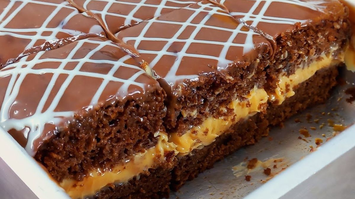 Bolo Pão de Mel Molhadinho e Fofinho