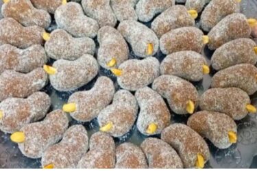 Cajuzinho que não vai ao fogo com amendoim e chocolate