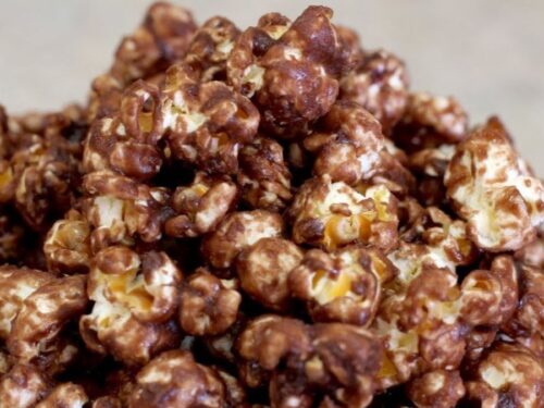 Pipoca de Chocolate Crocante e Deliciosa