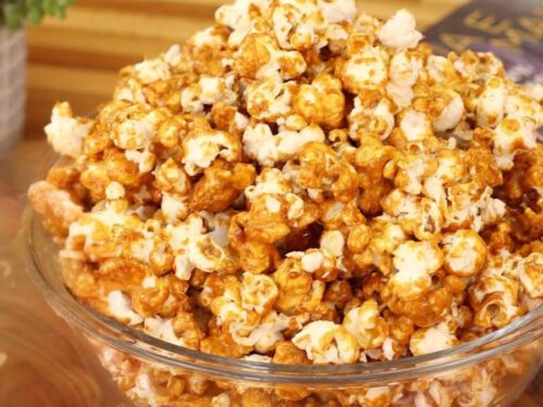 Pipoca Doce de Cinema Crocante e Douradinha