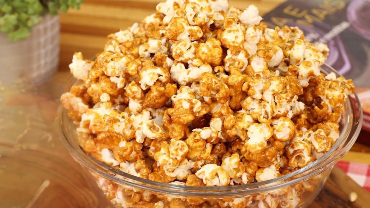 Pipoca Doce de Cinema Crocante e Douradinha 1 Pipoca Doce de Cinema Crocante e Douradinha