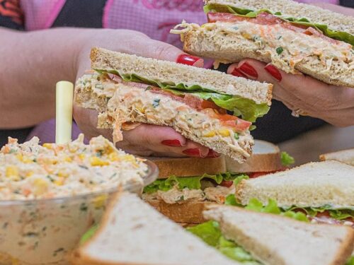 Recheio de Frango para Sanduíche e Lanche Natural Cremoso e Saboroso