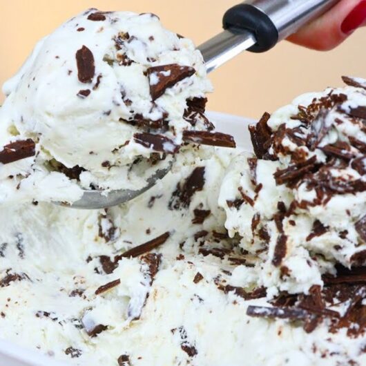 13 Receitas de Sorvete Fáceis e Cremosos Para Refrescar No Calor 10 Sorvete de Flocos Caseiro Igual Sorveteria cremoso e aerado