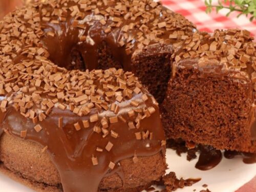 Bolo de Chocolate Rápido e Fácil