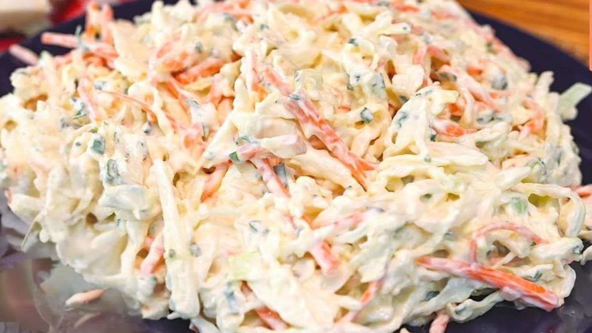 Salada de Repolho Cremosa