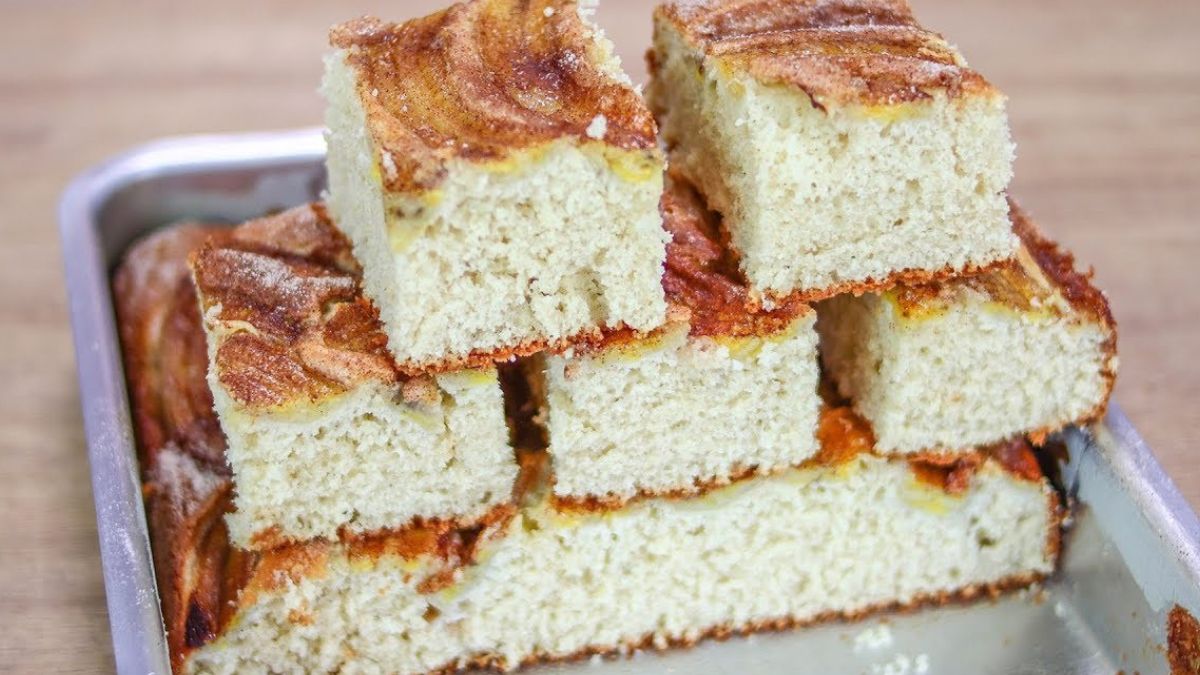 Bolo de Banana de Liquidificador Fofinho e Caseiro 1 Bolo de Banana de Liquidificador Fofinho e Irresistível