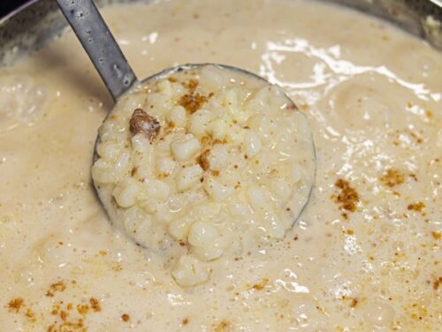 Canjica Cremosa com Paçoca Bem Brasileira