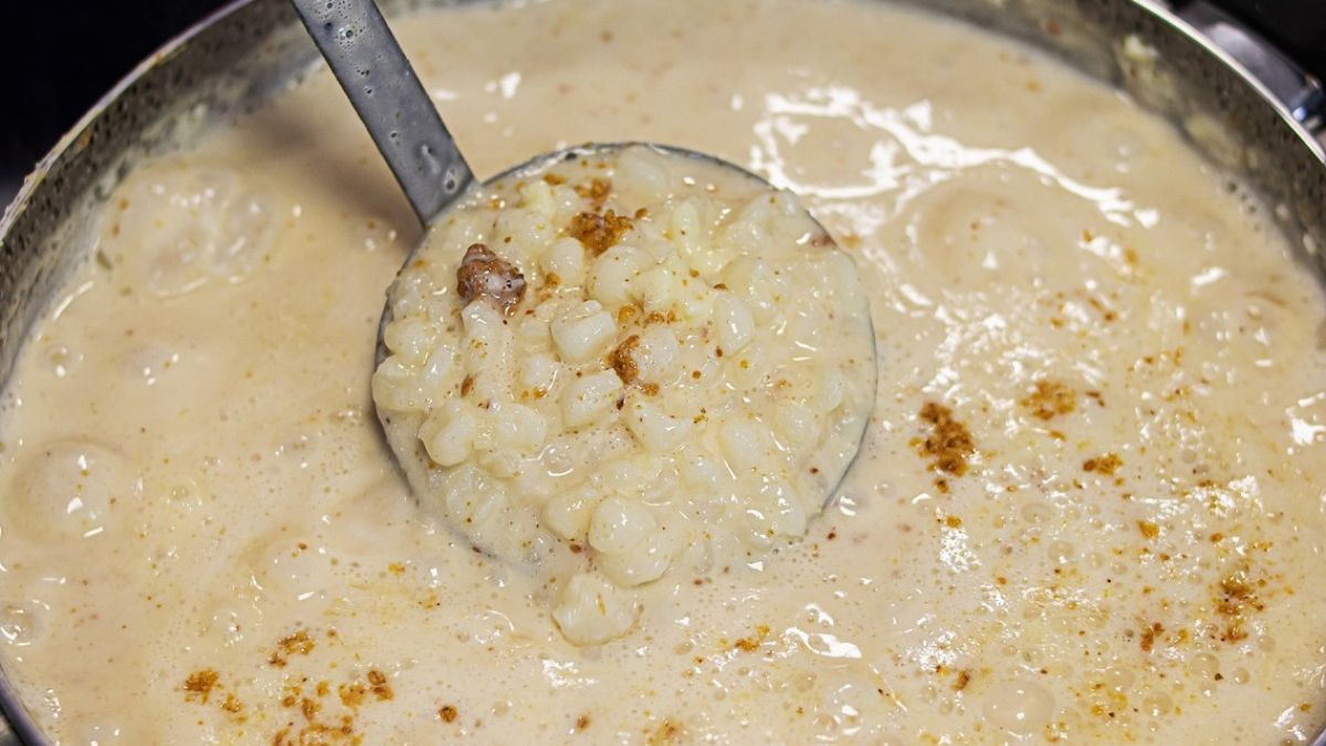 Canjica Cremosa com Paçoca Bem Brasileira