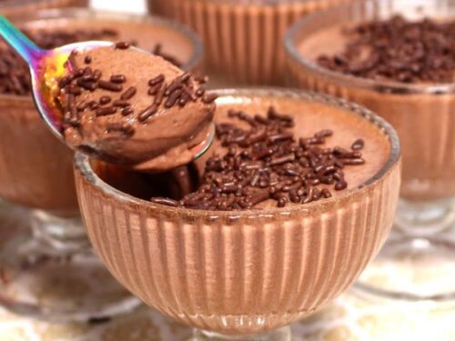 Mousse de Chocolate de Liquidificador