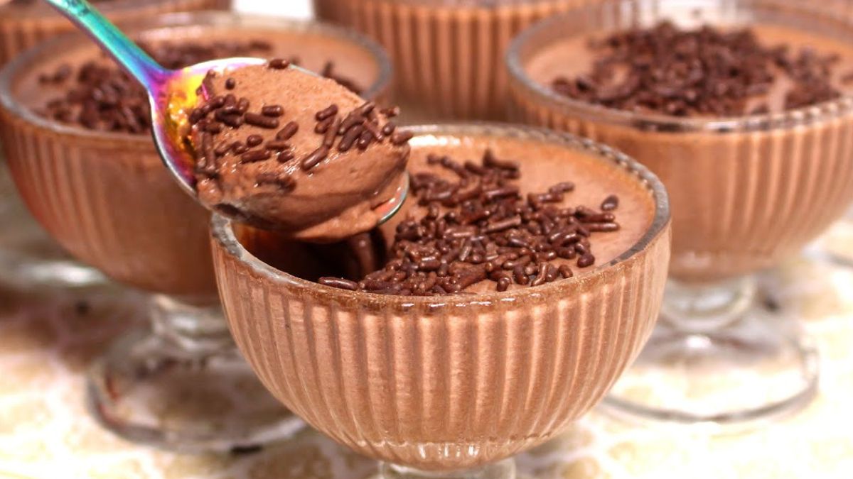 Mousse de Chocolate de Liquidificador