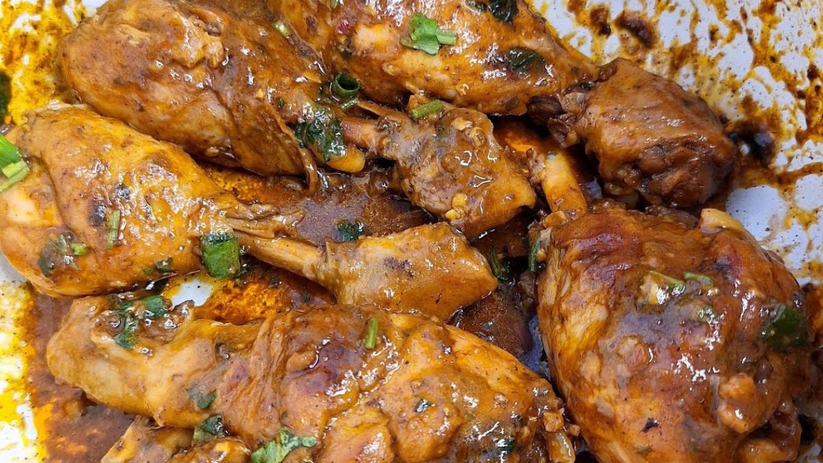 Frango na Panela de Pressão em 5 Minutos com Molho Grossinho