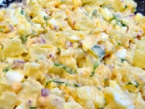 Salada de Batata Fácil Estilo Restaurante