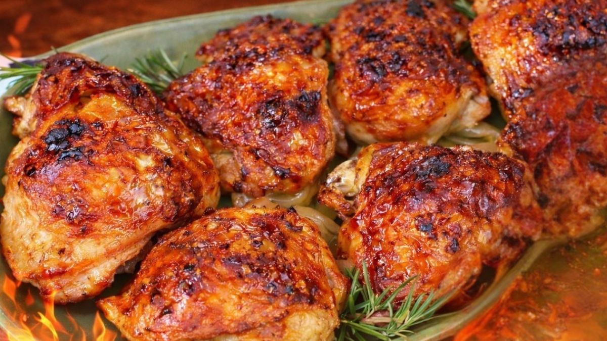 Sobrecoxa no Forno 1 Sobrecoxa no Forno