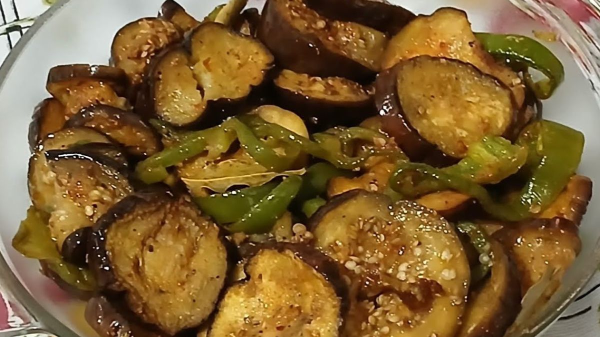 Berinjela ao Forno Simples