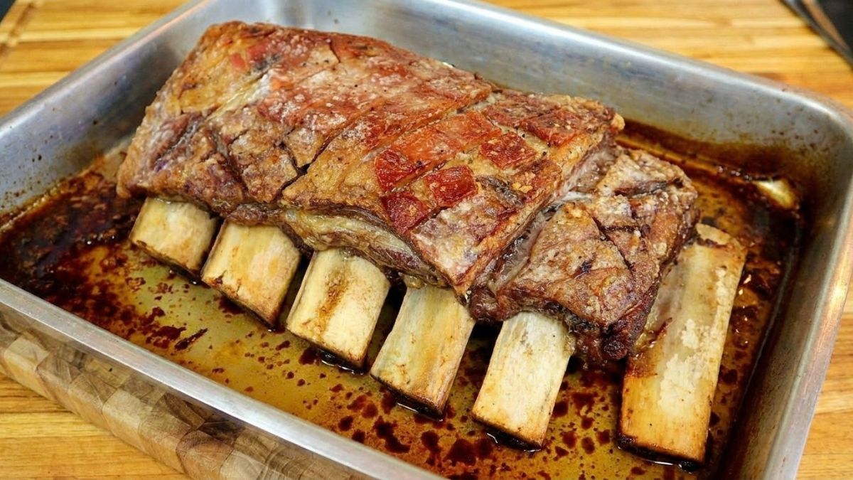 Costela Assada no Forno com Papel-Alumínio