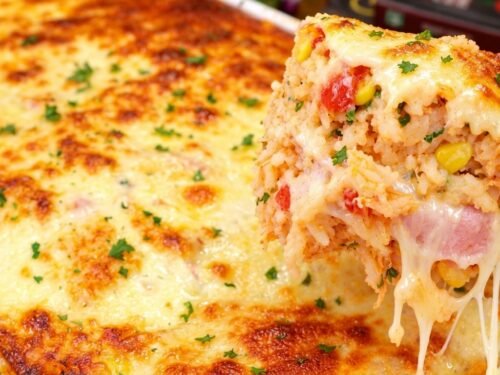 Arroz de Forno Completão: Receita Cremosa, Fácil e Perfeita para Aproveitar o Arroz!