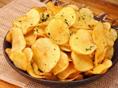 Batata Doce Frita Crocante e Sequinha (Batata Chips): Receita Simples e Perfeita!