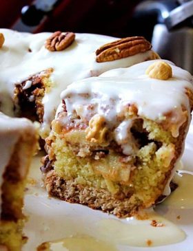 Bolo de Maçã com Canela