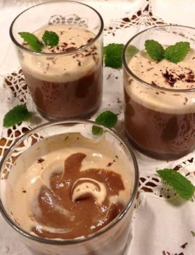Mousse de Chocolate com Café