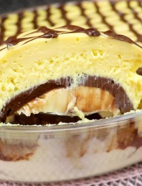 Gelado de Maracujá com Ninho e Chocolate