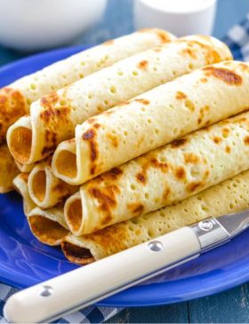 Massa de panqueca simples