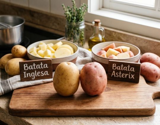 Diferença entre Batata Inglesa vs Batata Asterix