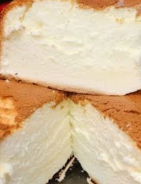 Bolo algodão sem farinha de trigo fofinho e leve