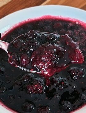 Calda de Frutas Vermelhas