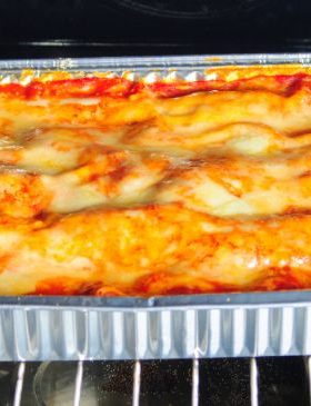Lasanha de Frango com Queijo
