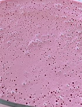 mousse de uva com tang