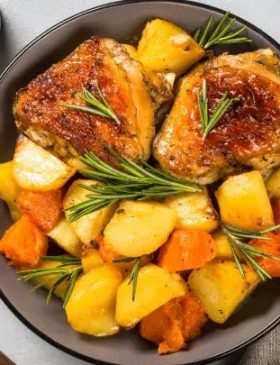Frango com Legumes na Airfryer Receitas para Airfryer